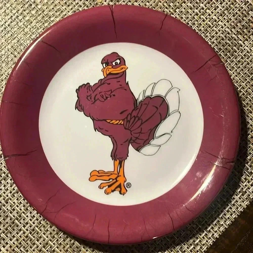 Virginia Tech Hokies plate